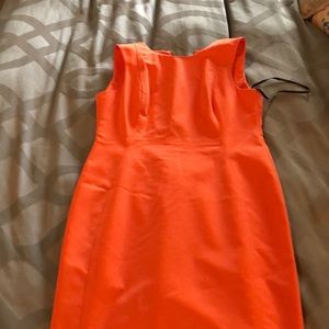 Calvin Klein tangerine dress